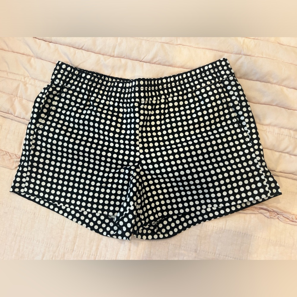 J.Crew Polka Dot Classic Pull On Shorts - Picture 5 of 5